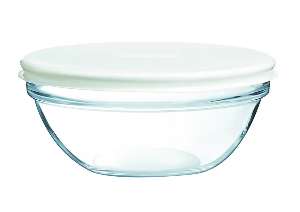 Commander Maintenant Bol avec couvercle rond transparent verre trempé Ø 14 cm Caps Luminarc