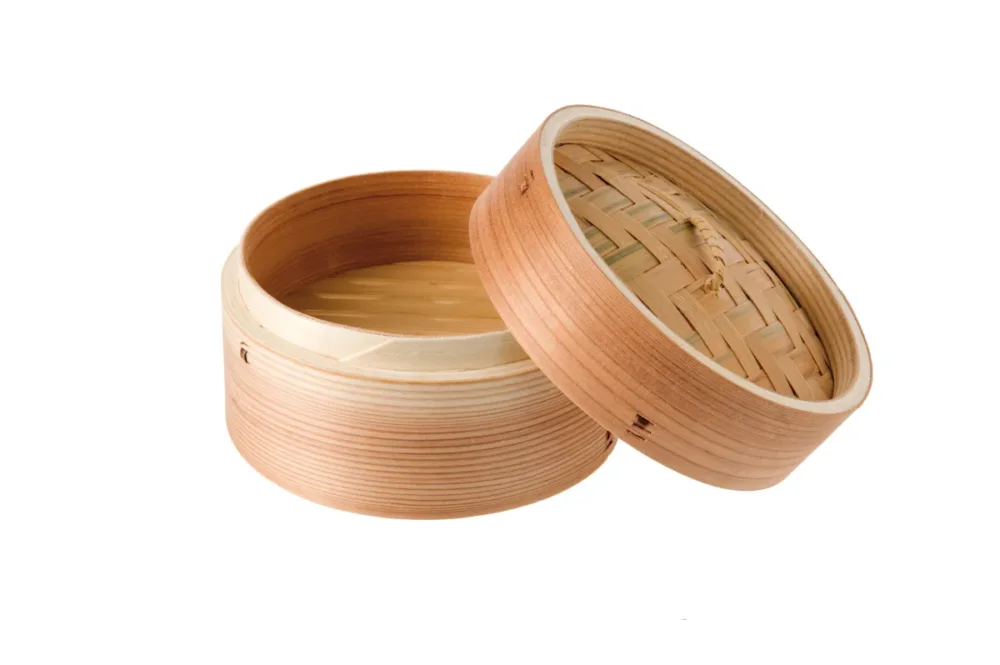 Quantité Limitée Panier vapeur bois Ø 15 cm Oxstal Earth Essentials (24 pièces)