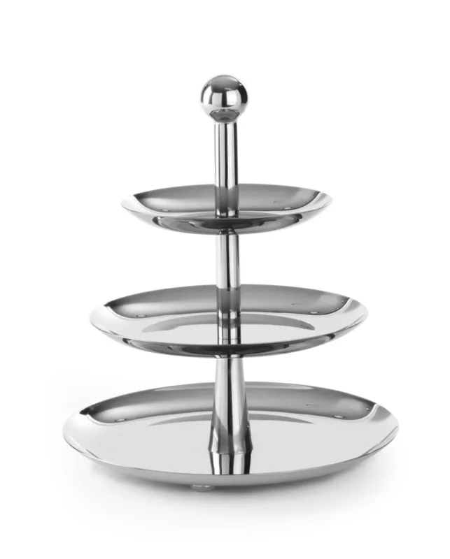 Commander Maintenant Présentoir étagère inox Ø 26,8 cm 32 cm Hendi