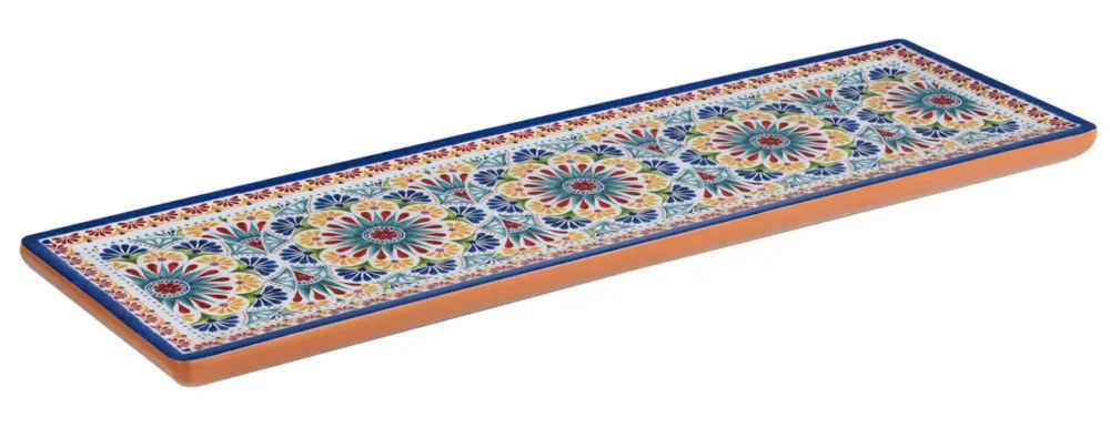 Haute Qualité Plateau GN2/4 mélamine 53x16,2 cm Arabesque Aps