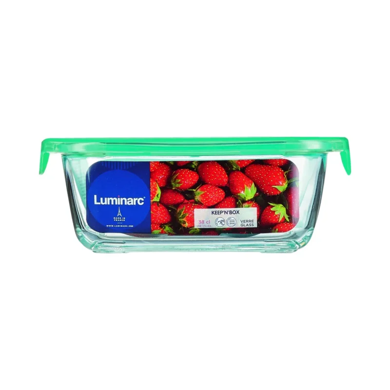 Boîte avec couvercle hermétique rectangulaire transparent verre trempé 20,5 cm Keep'n Box Luminarc Livraison Gratuite