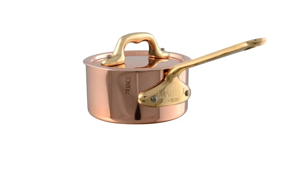 Paiement Sécurisé Couvercle pour casserolette rond cuivre Ø 9 cm M'minis Mauviel