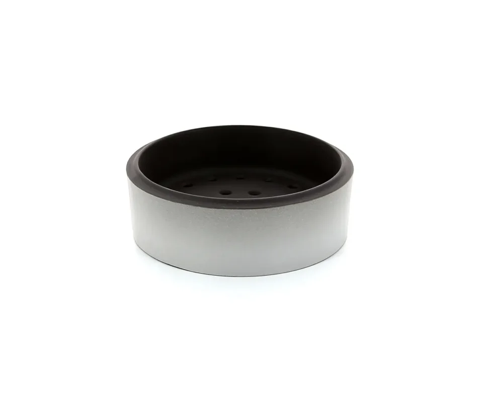 Promotion Saisonnière Panier dim sum rond gris porcelaine culinaire Ø 16 cm Equinoxe Revol