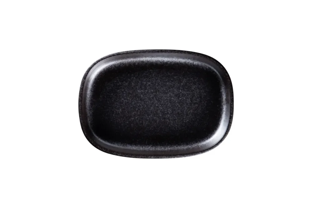 Plat ovale Forge porcelaine vitrifiée 26 cm Rakstone Ease Rak Soldes