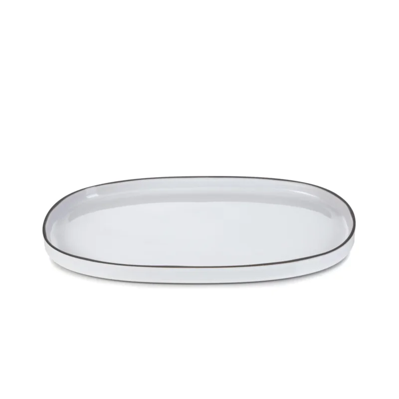 Retour Gratuit Plat ovale blanc porcelaine culinaire 46,5 cmCaractère Revol
