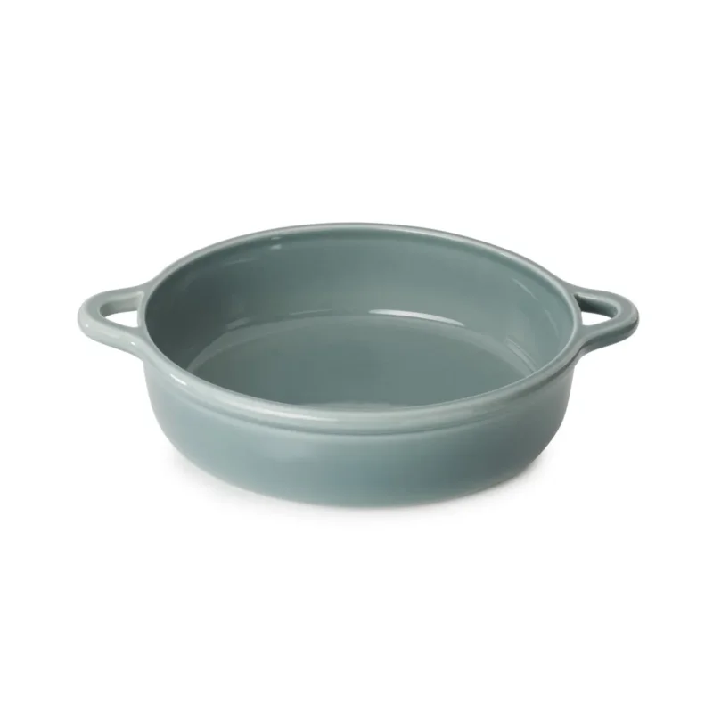 Bon Plan Plat pour induction rond Gris nuage porcelaine culinaire Ø 31 cm Bombance Revol