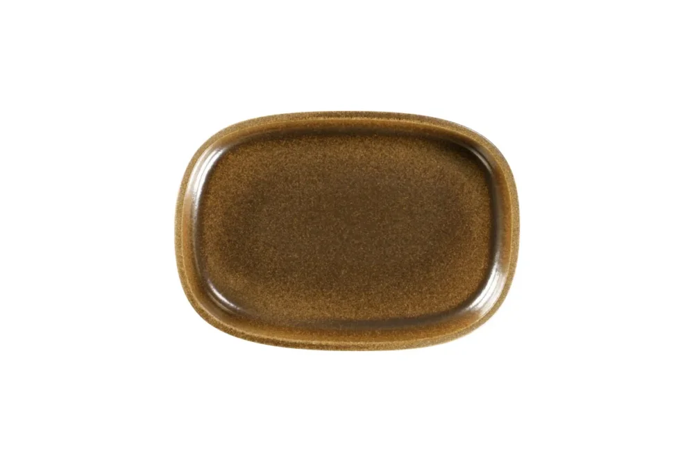 Marque Plat creux bronze porcelaine vitrifiée 26 cm Rakstone Ease Rak
