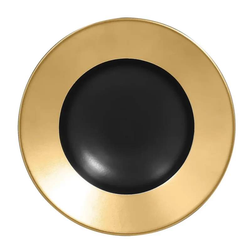 Support plat rond or porcelaine vitrifiée Ø 12,5 cm Chill Rak Commander Maintenant