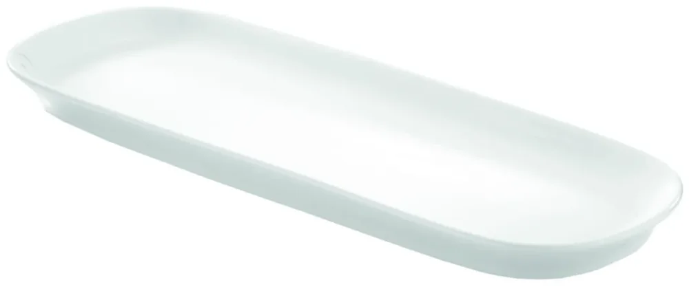 Plat rectangulaire blanc porcelaine culinaire 53 cm Pillivuyt Offre Limitée