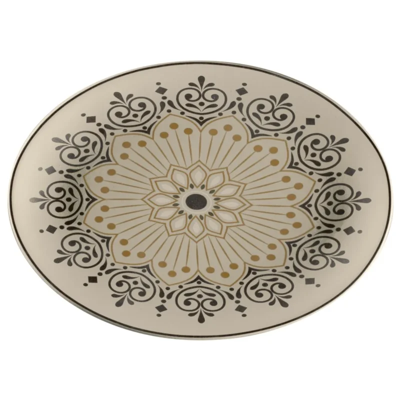 Jusqu’à Épuisement Des Stocks Plat ovale Argila Décor Cartagena porcelaine 21 cm Earth Rak
