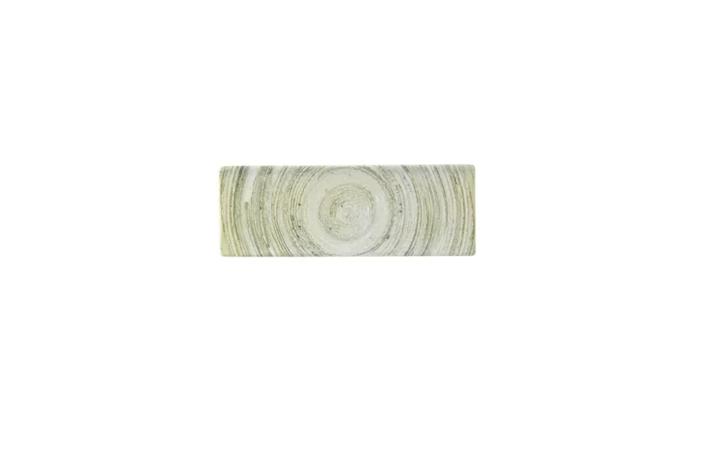 Plat rectangulaire vert porcelaine vitrifiée 8,8 cm Elements Fern Churchill Nouveauté