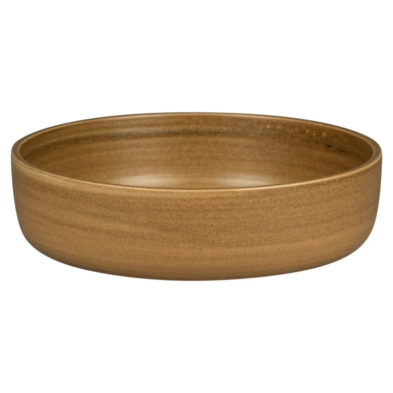 Meilleure Vente Bol rond Autumn Brown porcelaine vitrifiée Ø 26,4 cm Selva Rak