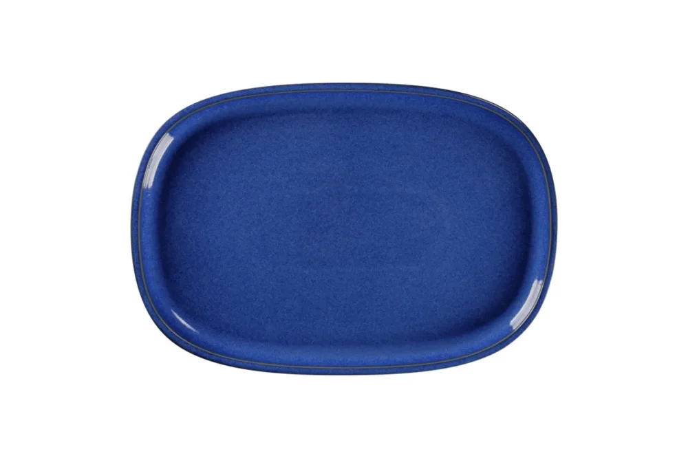 Acheter Direct Plat rectangulaire bleu porcelaine vitrifiée 33,2 cm Rakstone Ease Rak