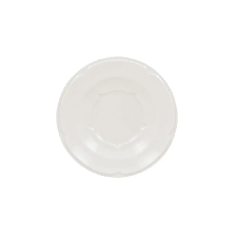 Sous-tasse à bouillon rond ivoire porcelaine vitrifiée Ø 17 cm Anna Rak Vente Directe