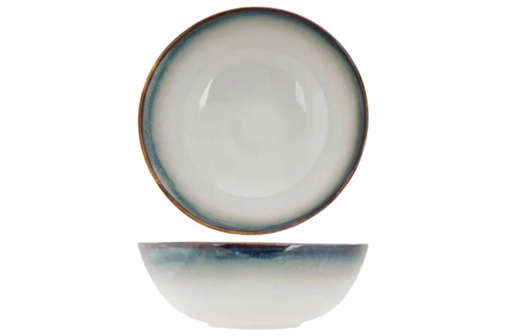 Saladier rond blanc porcelaine Ø 24 cm Akoya Proof Prix Promo