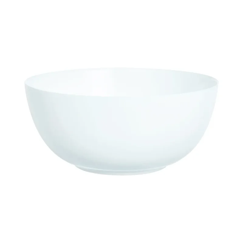 Populaire Saladier rond blanc verre opal Ø 21 cm Diwali Luminarc