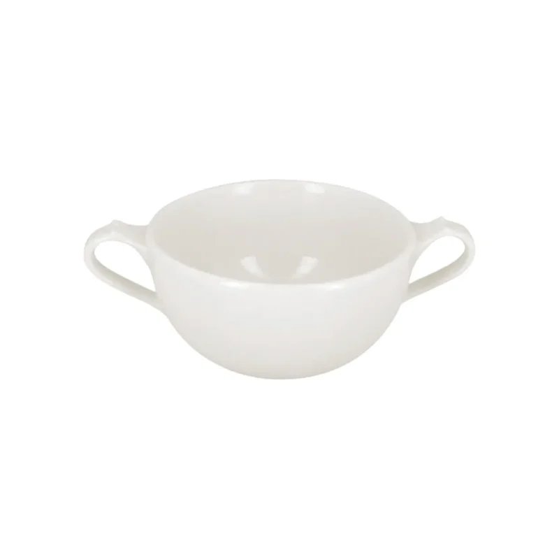 Tasse à bouillon rond ivoire porcelaine vitrifiée 37 cl Ø 12 cm Anna Rak Meilleur Choix