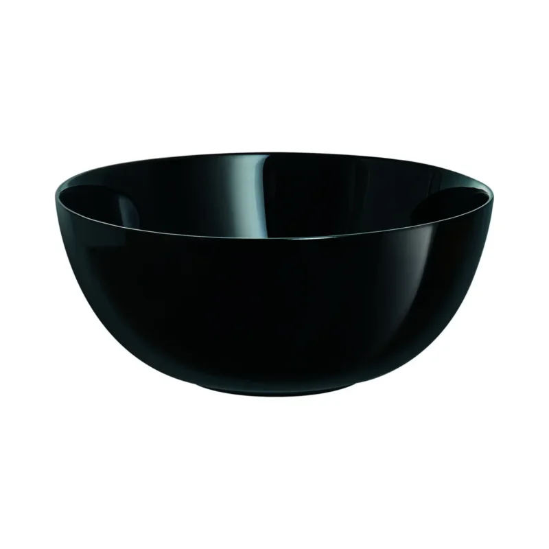 Livraison Express Saladier rond noir verre trempé Ø 21 cm Diwali Luminarc