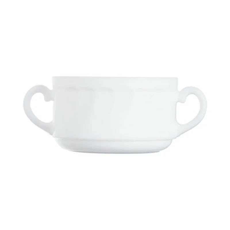 Bol rond blanc verre opal 30 cl Ø 14,45 cm Trianon Arcoroc Nouveauté
