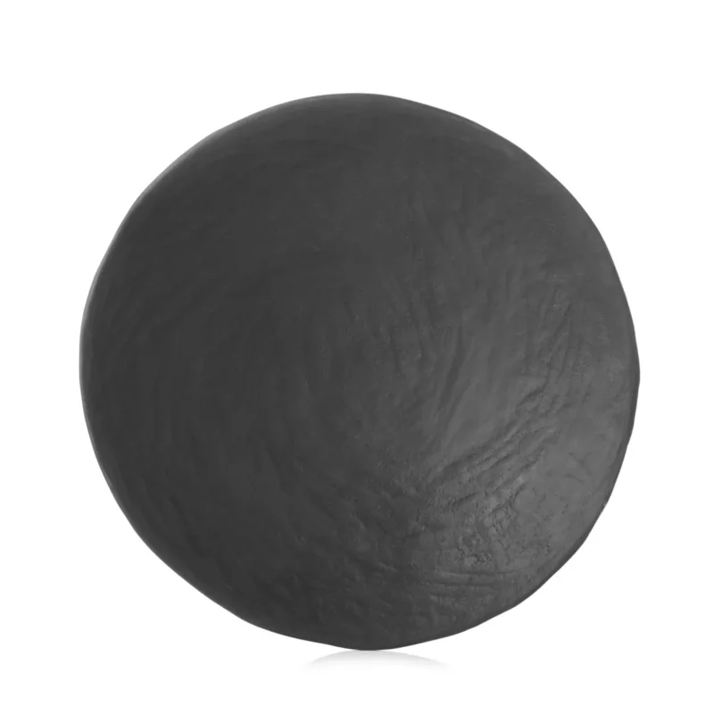 Saladier rond Noir brut porcelaine culinaire Ø 27 cm Yli Revol Achetez Aujourd’hui