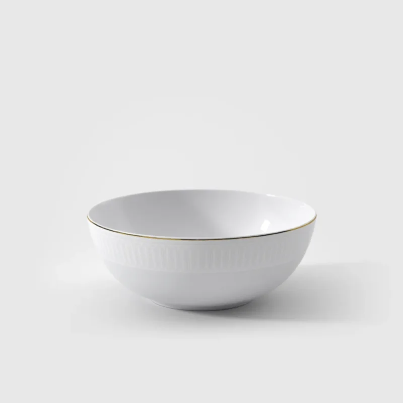 Saladier blanc porcelaine bone china Chateau Septfontaines Villeroy & Boch Dernière Chance