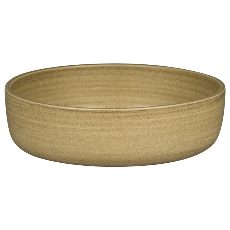 Bol rond beige porcelaine vitrifiée Ø 24 cm Selva Rak Affaire À Saisir