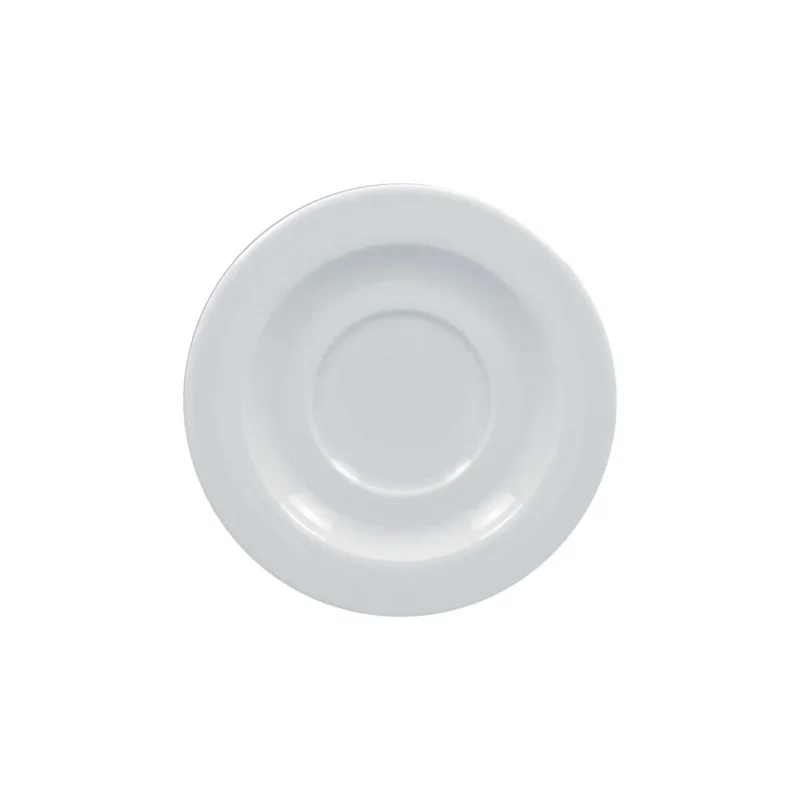 Sous tasse à bouillon blanc porcelaine vitrifiée Ø 17 cm Access Rak Produit De Marque
