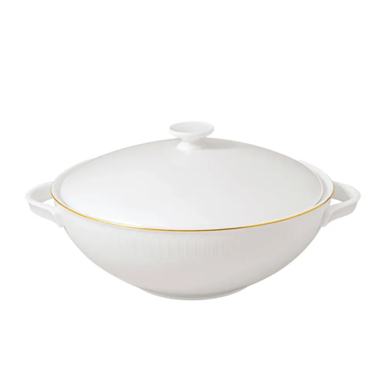 Meilleur Prix Soupière blanc porcelaine bone china Chateau Septfontaines Villeroy & Boch