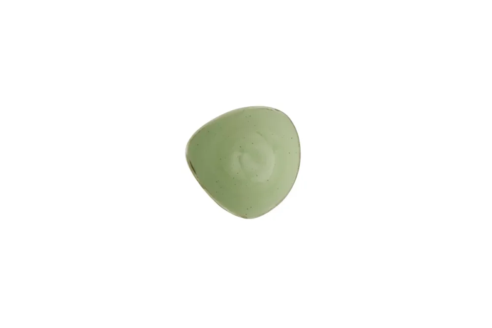 Bol triangulaire Sage Green porcelaine vitrifiée 15,3x15,3 cm Stonecast Sage Churchill Pas Cher