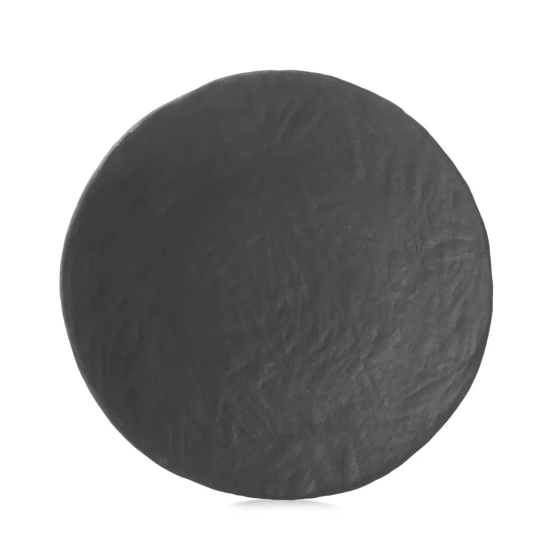 Coupe porcelaine culinaire Noir brut Ø 22 cm 4 cm Yli Revol Petit Prix