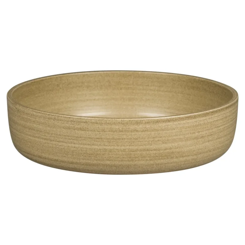 Dernière Chance Bol rond beige porcelaine vitrifiée Ø 26,4 cm Selva Rak