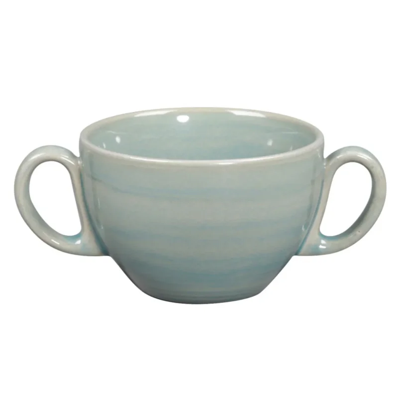 Top Vente Tasse à bouillon Saphire porcelaine vitrifiée 28 cl Ø 10,5 cm Rakstone Spot Rak