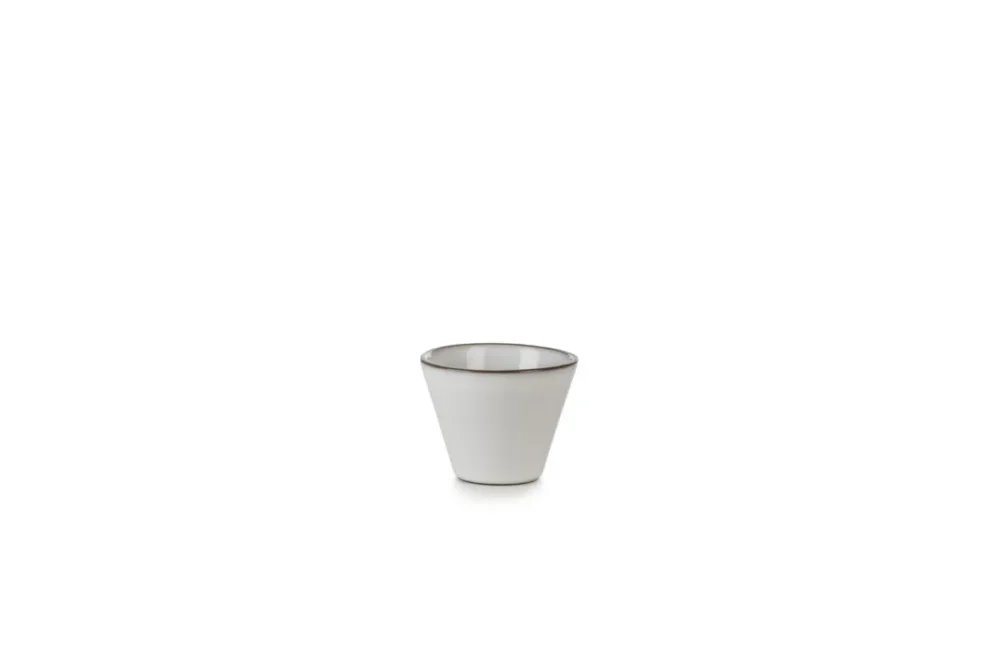 Pot à sauce rond blanc porcelaine culinaire Ø 6,3 cm Equinoxe Revol Prix Promo