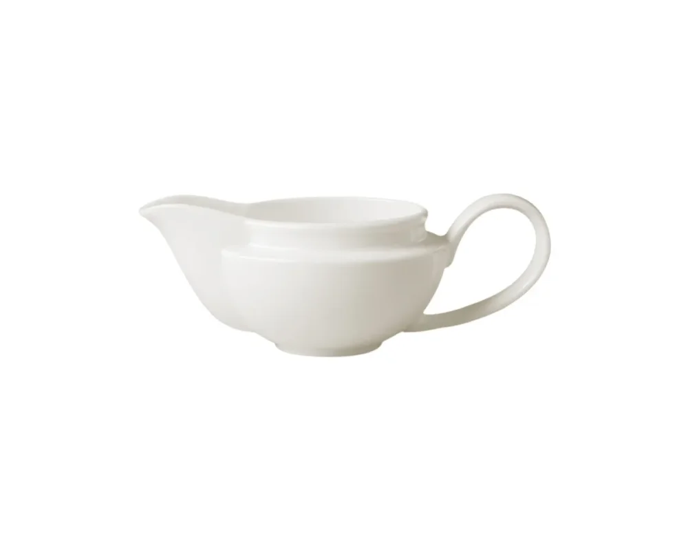 Saucière ovale ivoire porcelaine vitrifiée Ø 8,6 cm Banquet Rak Retour Gratuit