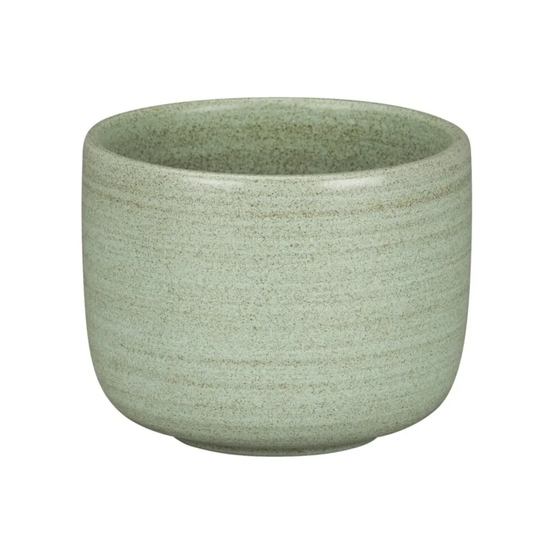 Dernière Chance Bol haut rond Aqua Green porcelaine vitrifiée Ø 10 cm Selva Rak
