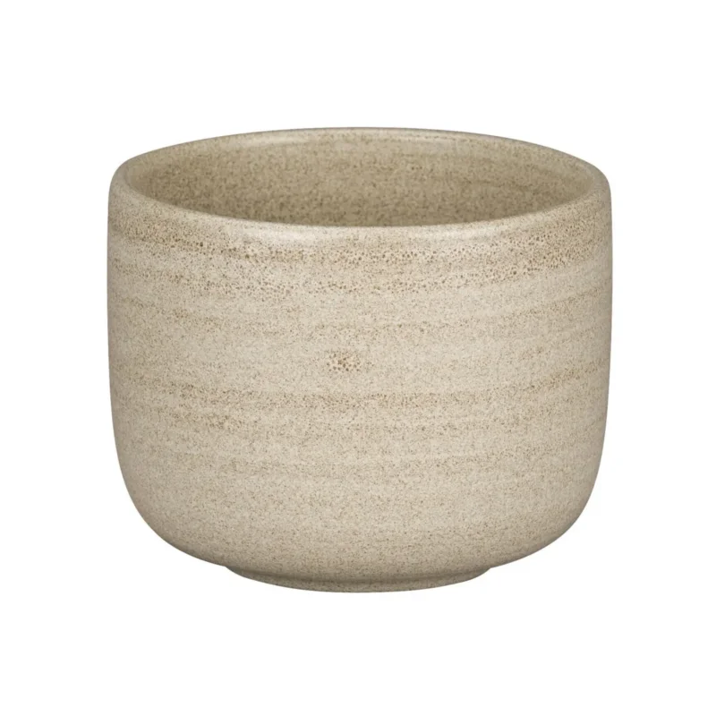 Nouvelle Collection Bol haut rond Grey porcelaine vitrifiée Ø 10 cm Selva Rak