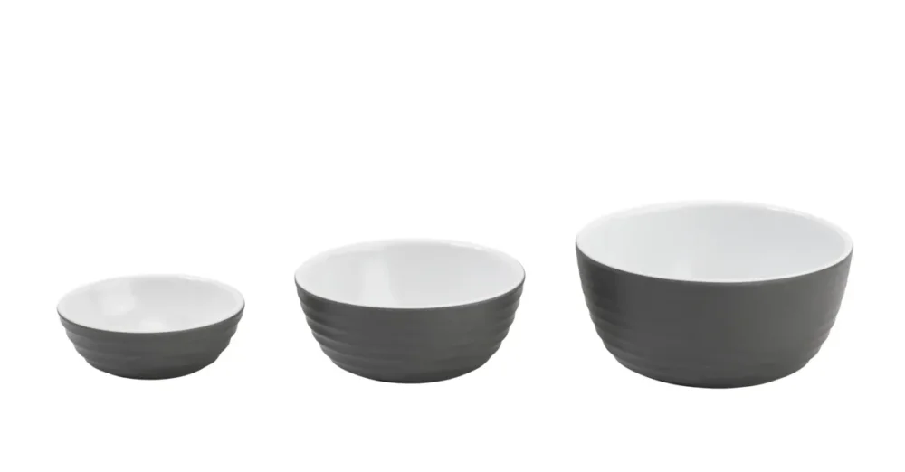 Réduction Ramequin rond gris mélamine Ø 8,8 cm Wave Platex