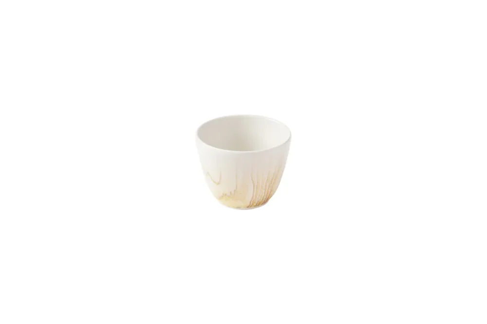 Nouvel Arrivage Pot à sauce rond Gold porcelaine vitrifiée 10 cm Ø 10 cm Tide Churchill