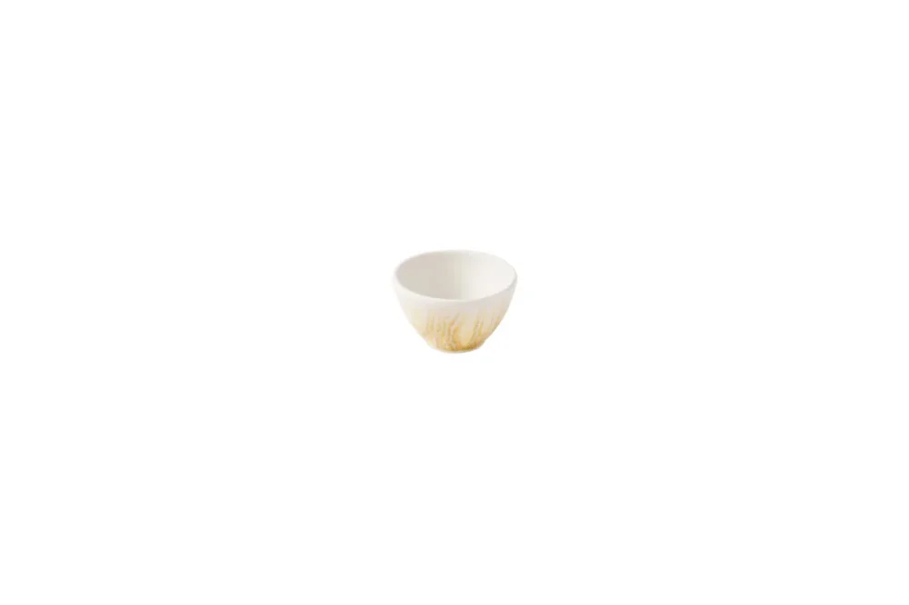 Pot à sauce rond Gold porcelaine vitrifiée 7 cm Ø 7 cm Tide Churchill Achetez Aujourd’hui