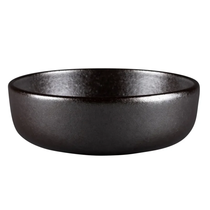 Livraison Gratuite Bol rond Forge porcelaine vitrifiée Ø 16 cm Rakstone Ease Rak