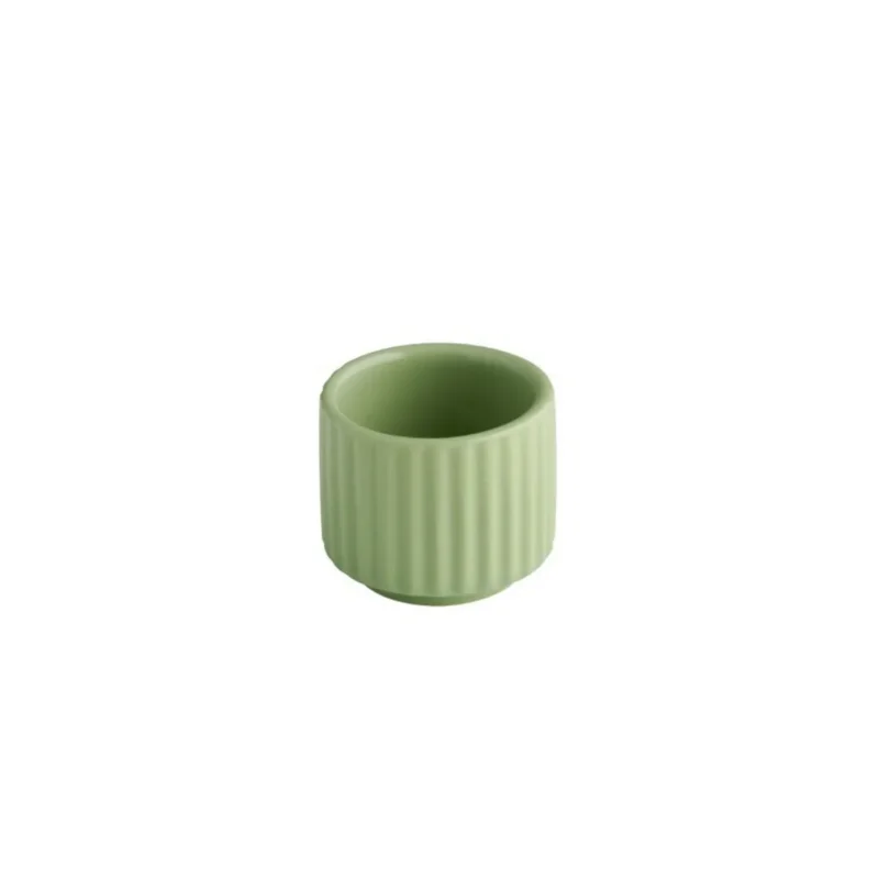 Pot rond vert porcelaine Ø 4,5 cm The Grid Aps Bon Plan