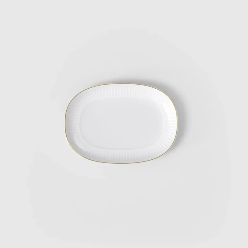 Ravier blanc porcelaine bone china 20,5 cm Chateau Septfontaines Villeroy & Boch Marque