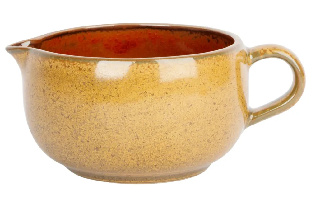 Achetez Aujourd’hui Crémier/saucière jaune porcelaine 16 cl Ø 9 cm Elements Mustard Proof