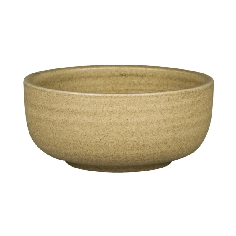 Certifié Ramequin rond beige porcelaine vitrifiée Ø 10 cm Selva Rak