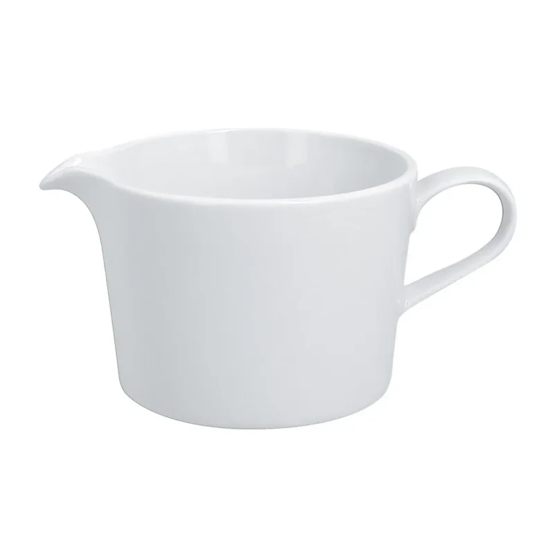 Petit Prix Saucière rond blanc porcelaine vitrifiée Ø 10,1 cm Access Rak