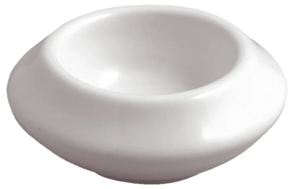 Beurrier rond blanc porcelaine culinaire Ø 7,2 cm Les Essentiels Revol Remise