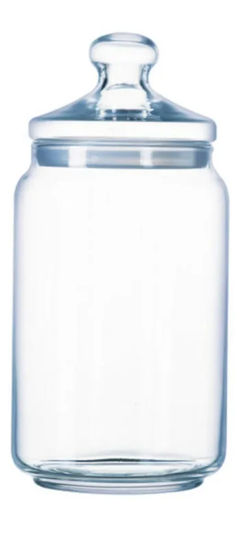 Nouvel Arrivage Pot rond transparent verre Ø 10,5 cm Pot Club Luminarc