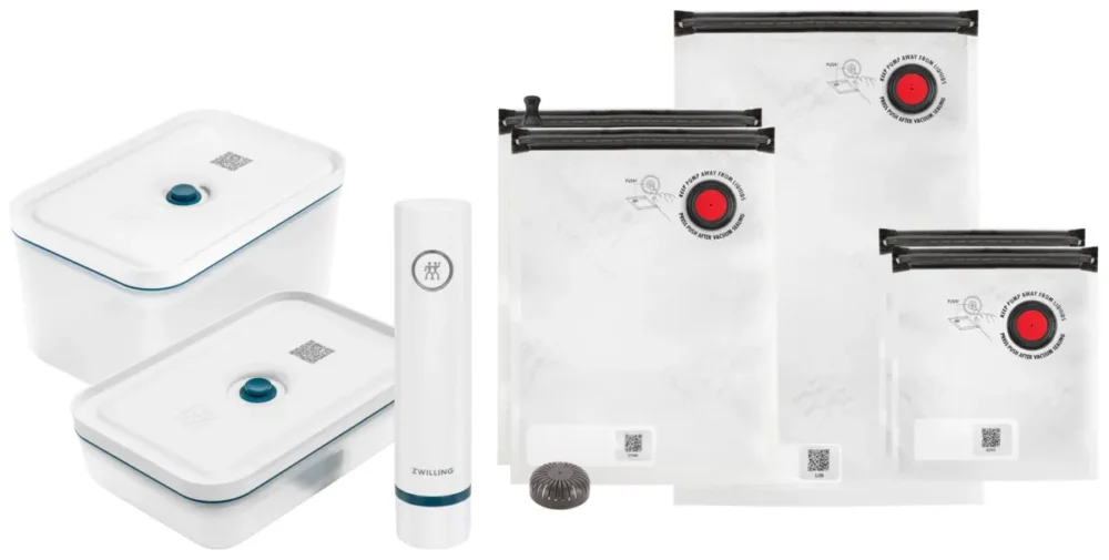 Set de démarrage sous-vide plastique 8 pièces 33x25,5x21 cm Fresh & Save Zwilling Affaire À Saisir