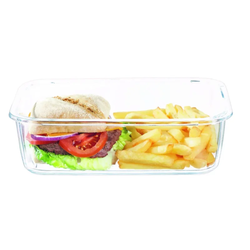 Paiement Sécurisé Couvercle pour boite 122cl rectangulaire transparent polypropylène (pp) 21,2 cm Food Box Arcoroc