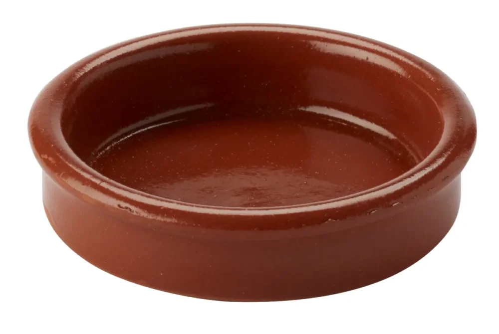 Assiette catalane rond brun terre cuite Ø 6 cm Catalane Pro.mundi Usine Directe